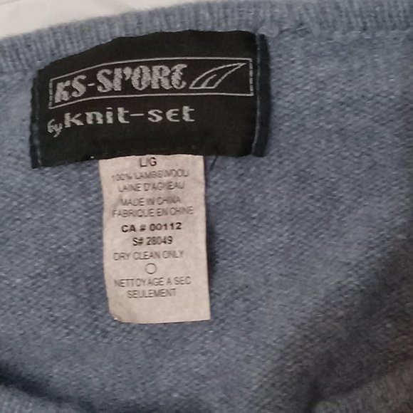 Vintage KS-Sport Knit-Set Women’s 100% Lambs Wool Sweater / Cottage Core - Picture 9 of 10